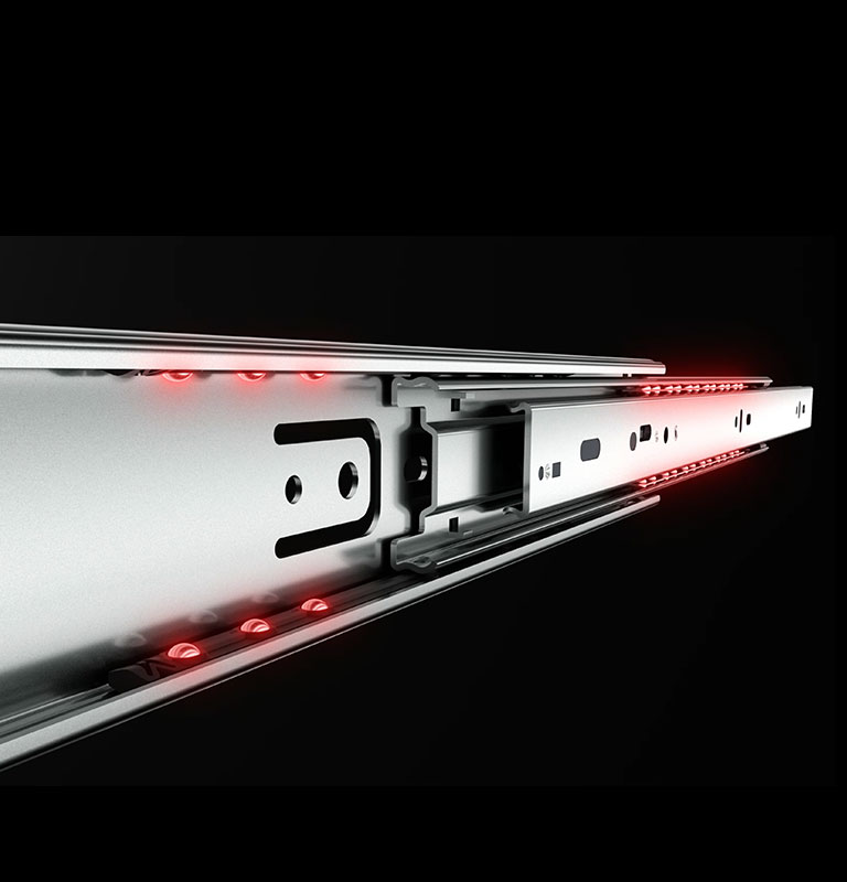 Sportscar-Inspired Soft-close Ball Bearing Slide